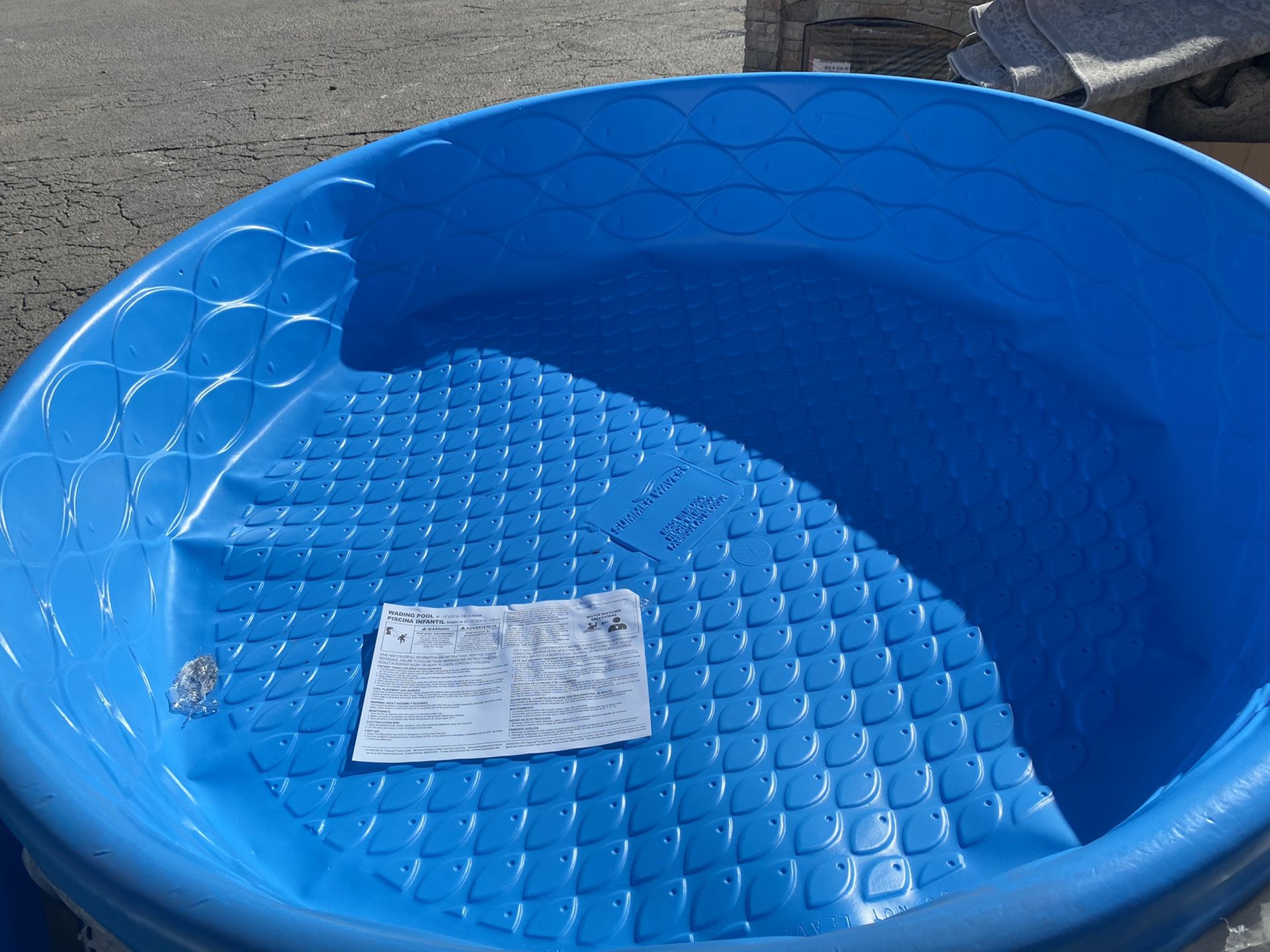 Summer waves pool 36”-72(0.91m-1.83) brand new