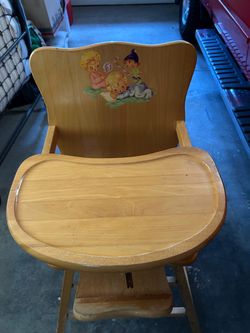 Vintage high chair
