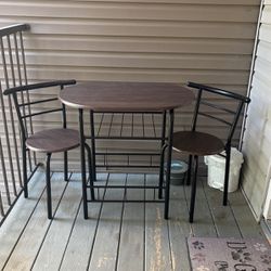 Small Table & Chair Set