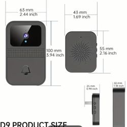 Smart Doorbell, 480P Doorbell, Wifi Doorbell Camera