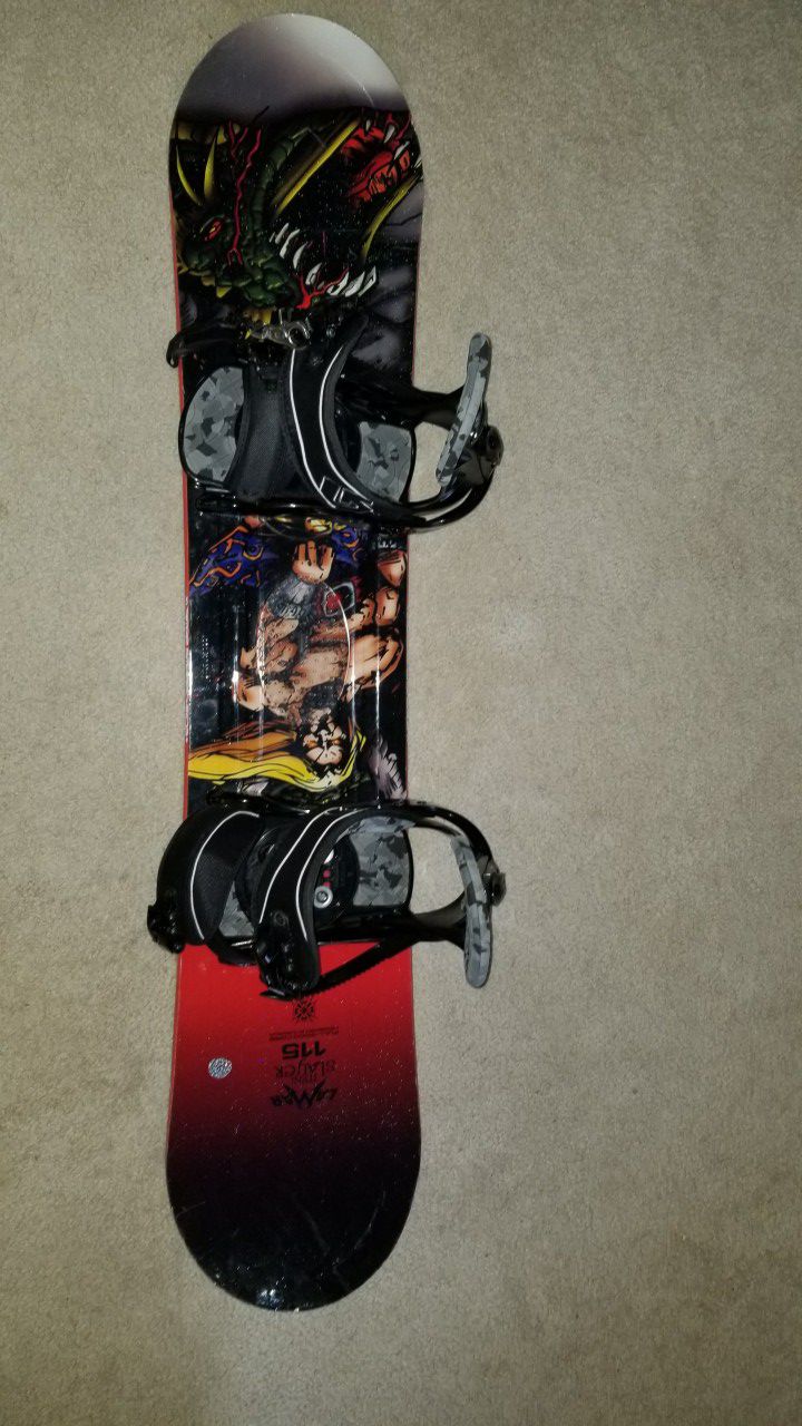 Lamar Youth Mini 115 Snowboard Burton for Sale in Chesapeake, - OfferUp