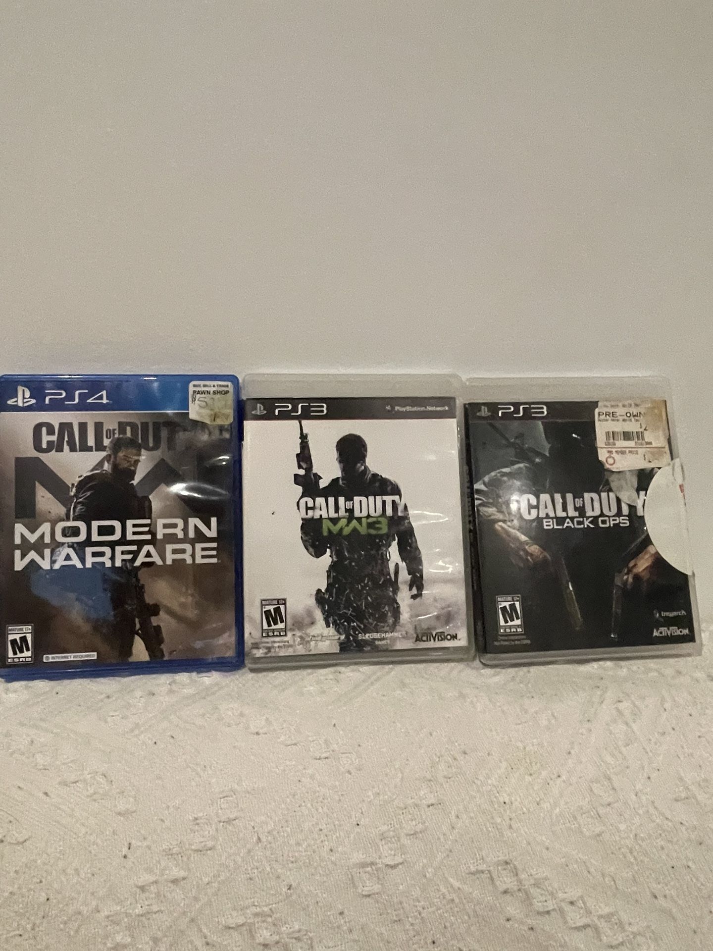 Call Of Duty Modern Warfare, Ps4 Call Of Duty Mw Three Ps3 Call Of Duty Black