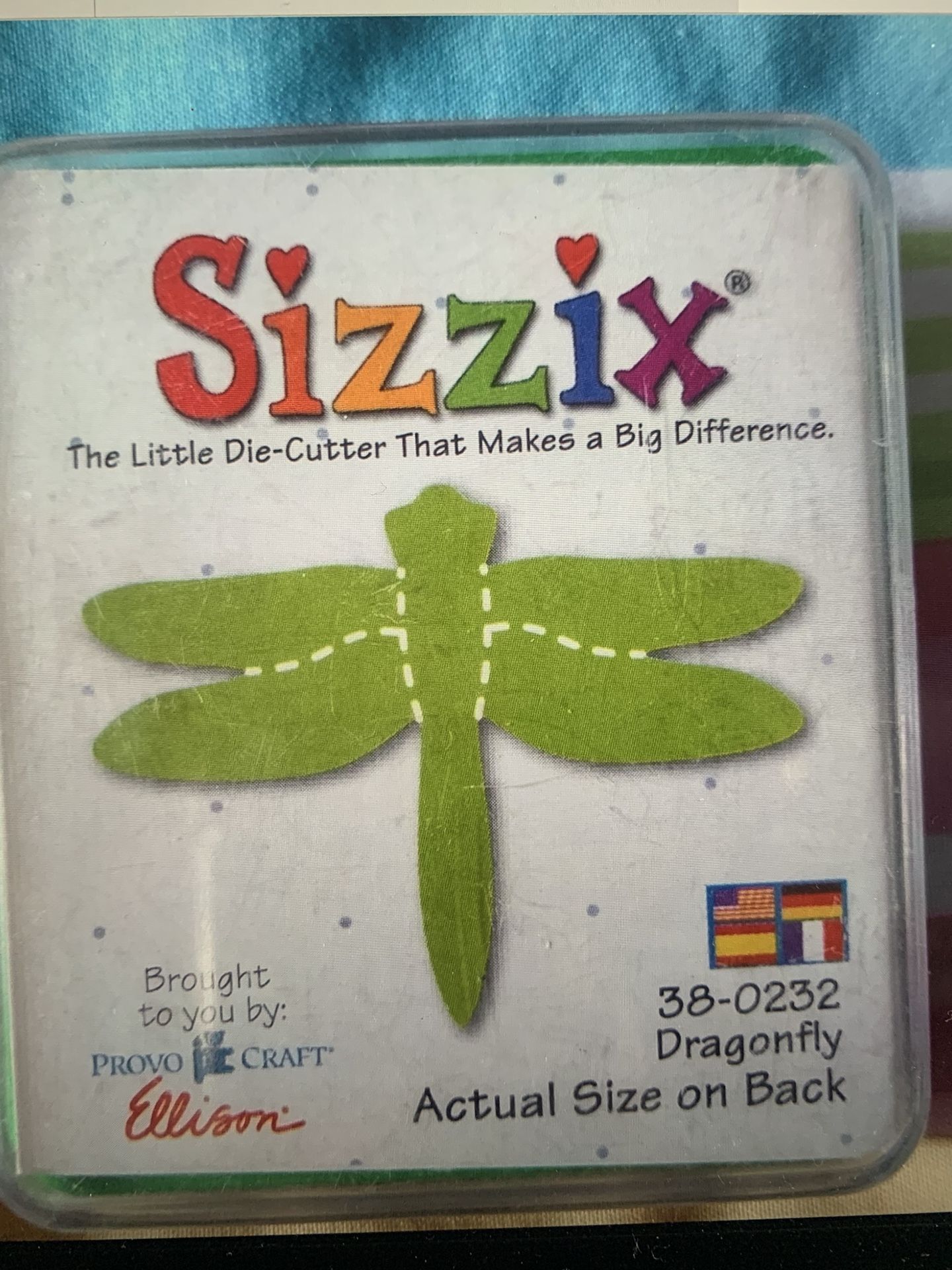 Sizzix Dragonfly, Small Die