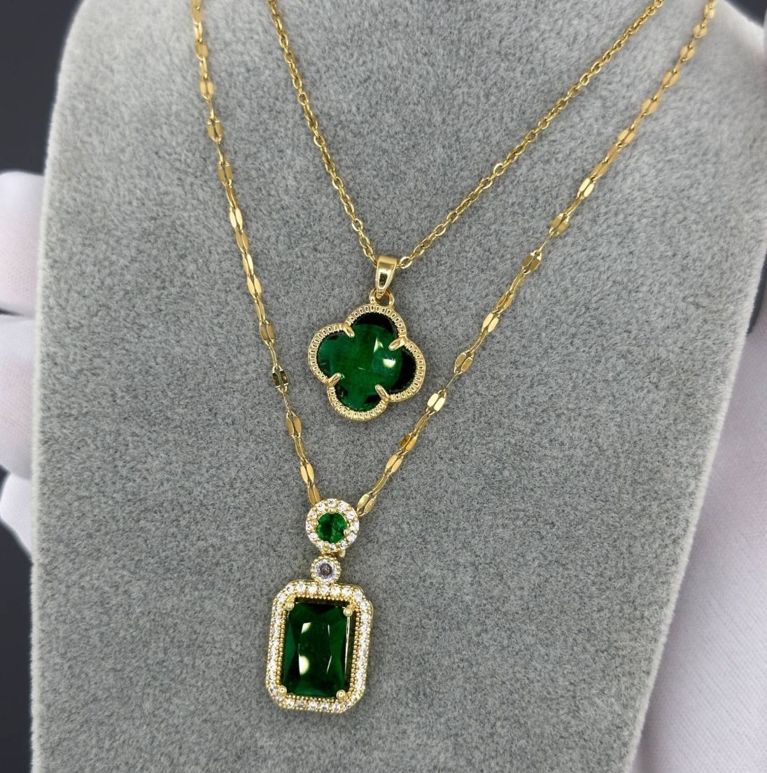 18K GOLD PLATED STAINLESS STEEL NECKLACE
