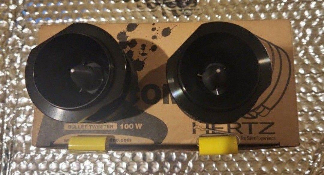 Hertz ST25 100W Bullet Tweeters 4 Ohm (Pair) for Sale in Fountain
