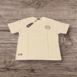 New Chrome Hearts  White Tee Medium 