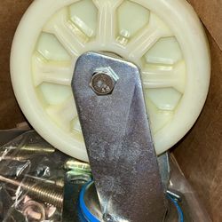 (4x) 6” Caster Wheels NON-Marking