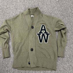 Varsity Cardigan Letterman Style 