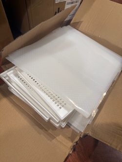 6-Piece White Shoe Box Set