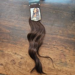Human Hair Brown Human Hair 12"