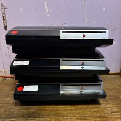 Sony PlayStation 3 PS3 Black Consoles Lot, FOR PARTS NOT WORKING! ($10 Each / Cada Uno)