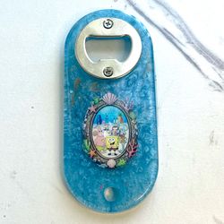 Handmade Resin Bottle Opener SpongeBob Patrick Squidward Bikini Bottom Cast