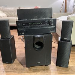 Onkyo Receiver With Speakers