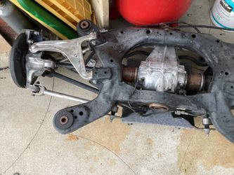 Rear right and left axle complete suspension assembly