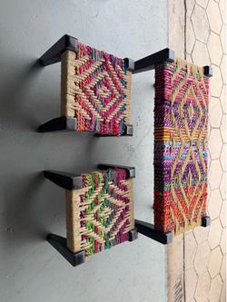 Handwoven Bench