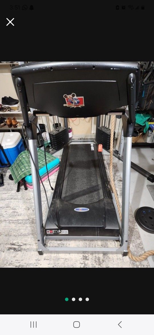 Treadmill with 15% Incline