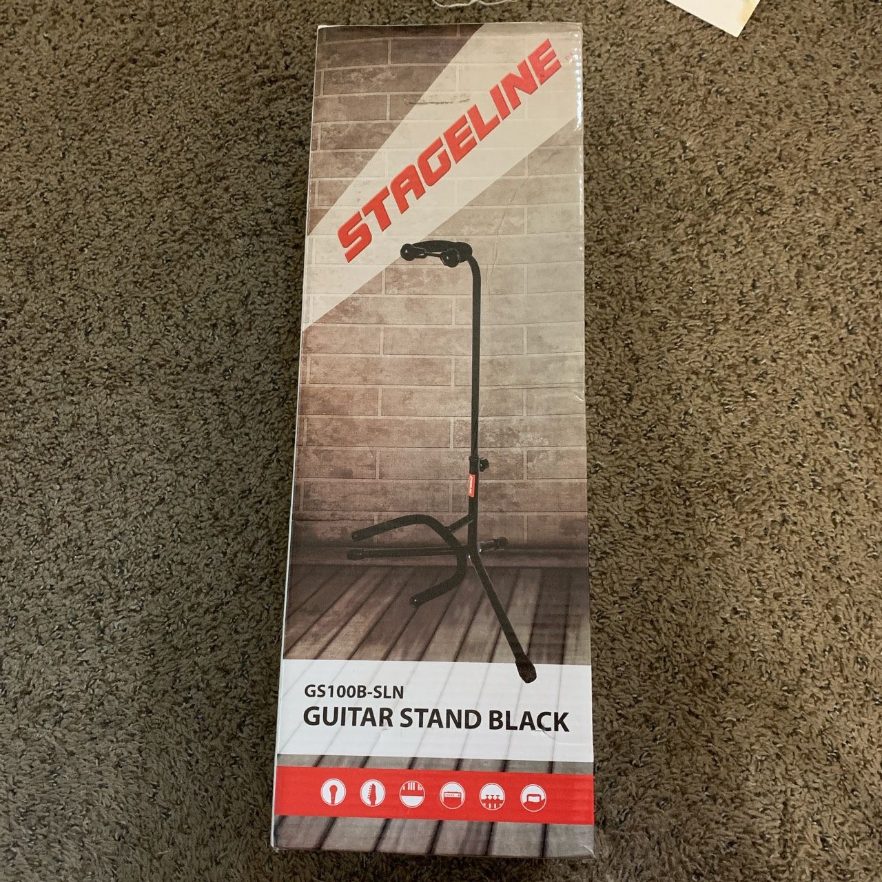 Stageline Black guitar stand