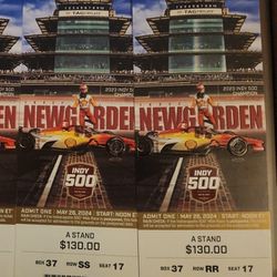 Indy 500 Tickets above Pit Stop (4 Total)