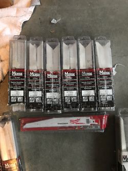 Saw blades, all brand new