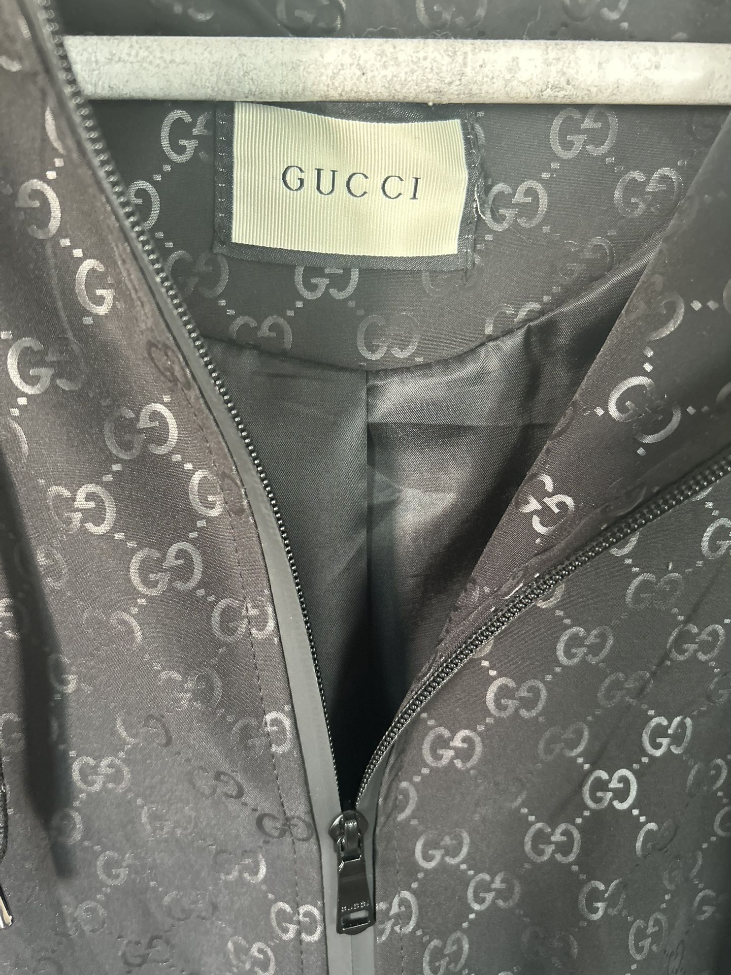 Gucci mens zip up jacket