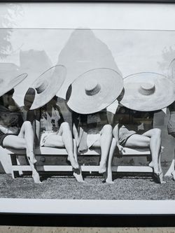 1940s Girls Sunbathing Picture