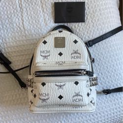 MCM STARK BEBE BOO MINI BACKPACK IN VISETOS
