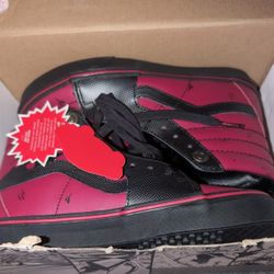 Vans Deadpool High tops - Never Worn! Size Women 8
