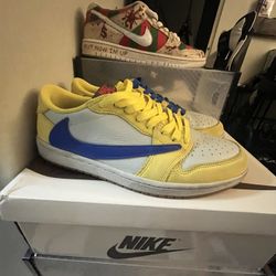 Air Jordan Travis Scott Canary Yellow
