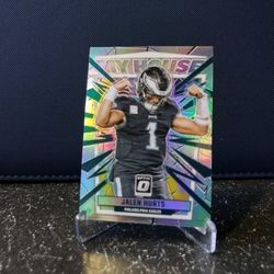 2023 Donruss Optic Jalen Hurts My House Silver Prizm 