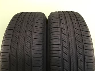 205/60/16 SET OF 2 USED TIRES MICHELIN PREMIER A/S P205/60R16 92V 2056016