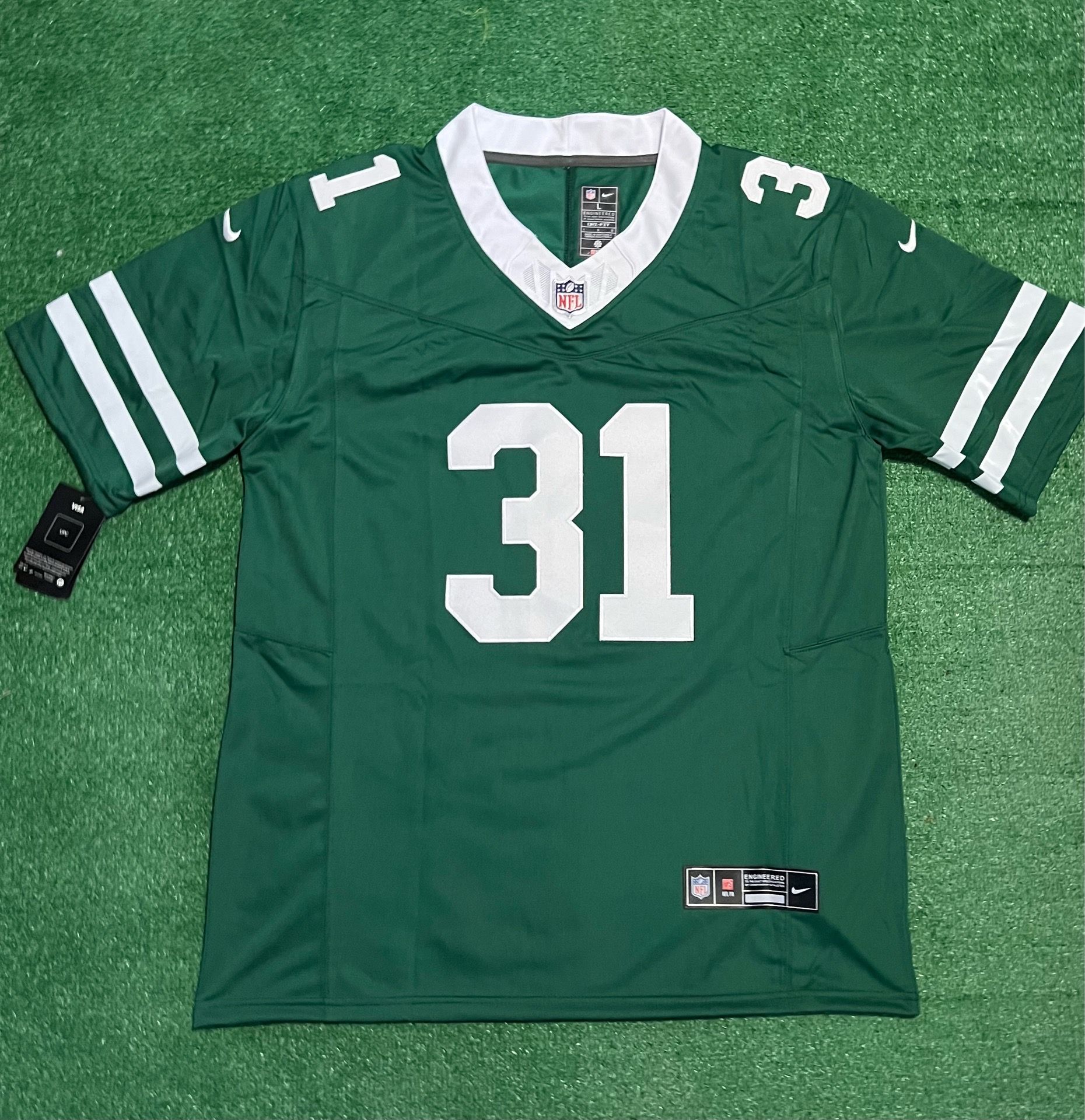 New York Jets David Bailey Green Jersey