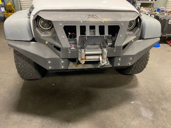 JK wrangler Fab Fours Bumper
