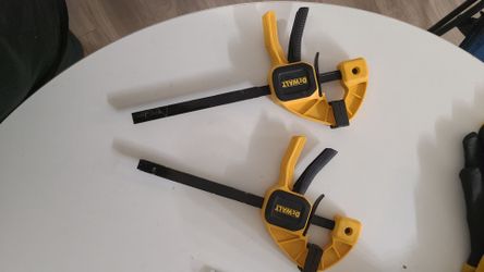 DeWalt One-Handed Bar Clamps – Set of 2