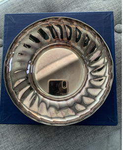 Silver Plated Plate in Box