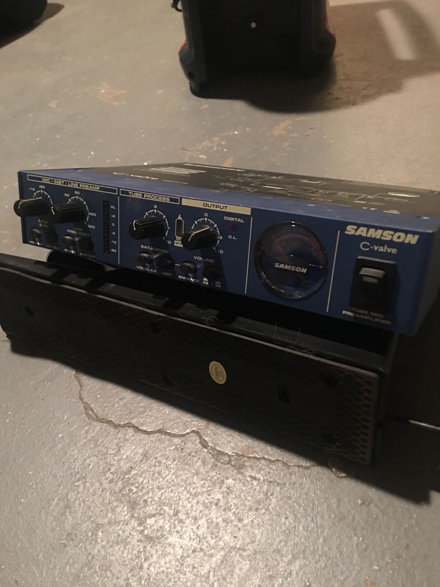 Samson C-Valve Microphone Preamp