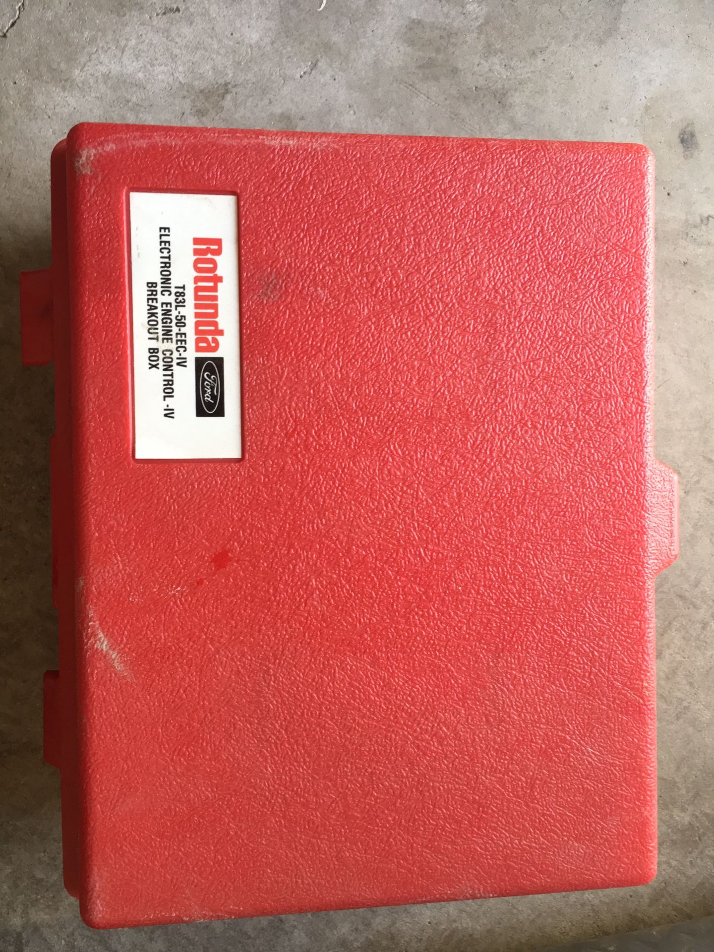 FORD ROTUNDA OTC TOOL T83L-50-EEC-IV ELECTRONIC ENGINE CONTROL -IV BREAKOUT BOX