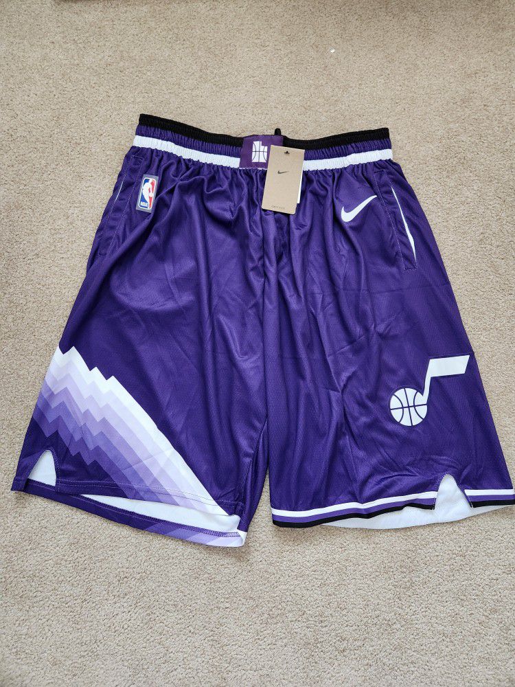 Utah Jazz Team Shorts Sizes XL,XXL