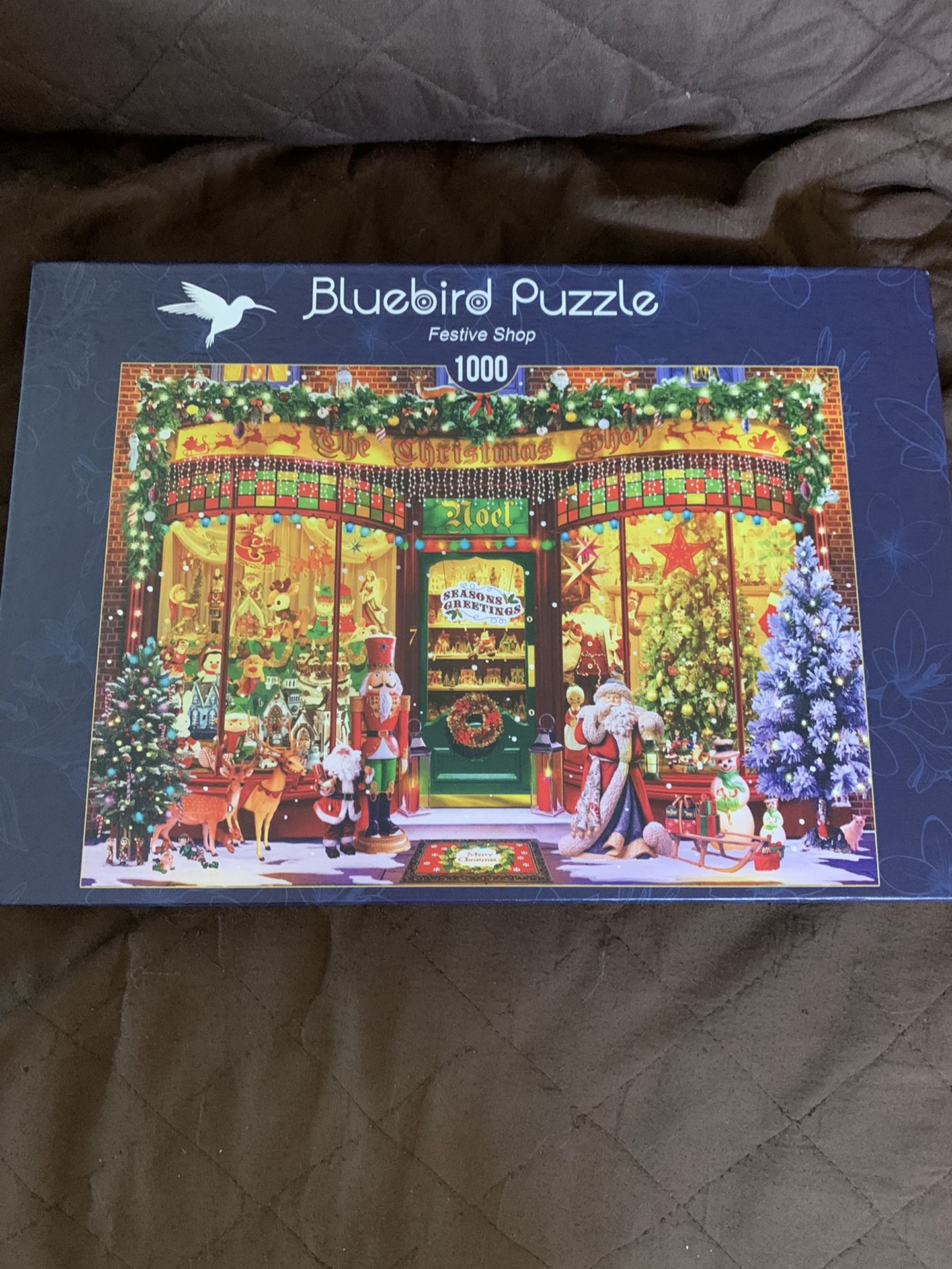 Bluebird Festive Shop Jigsaw Puzzle 