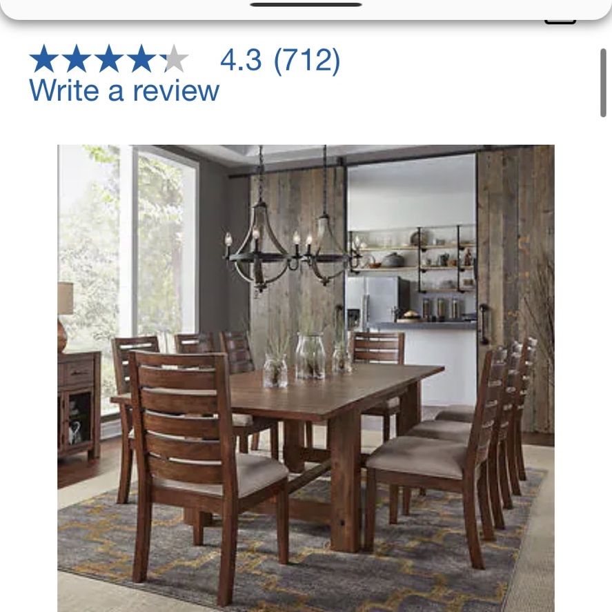 Corrine 10 piece Dining Set No for Sale in Federal Way WA OfferUp