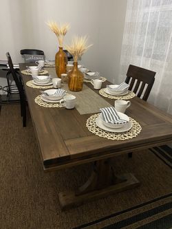 Dining Table Solid Wood 10 Seater