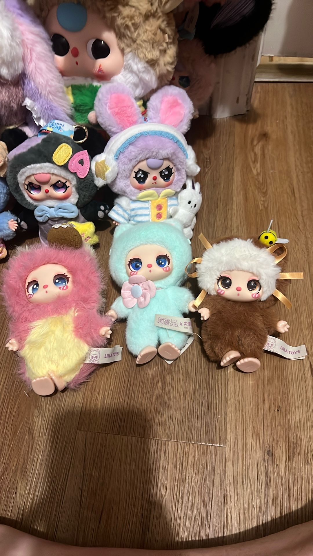 Lila Plush Pendant
