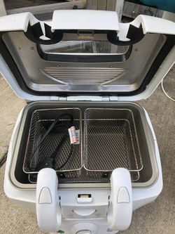 GE dual basket Deep-fryer