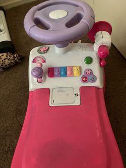 Minnie Mouse Toddler Ride-On Car Toy