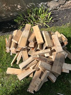 Free cut up wood to burn