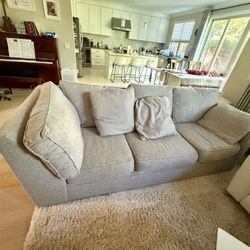 grey sofa