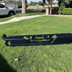 OEM Chevy Silverado Rear Bumper 