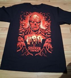 New Stranger Things T-shirt unisex size Large