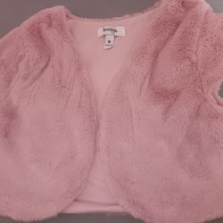 Girls Size 16, Speechless Pink Faux Fur Vest 