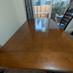 Dining Set: Table With 4 Chairs And Bench 