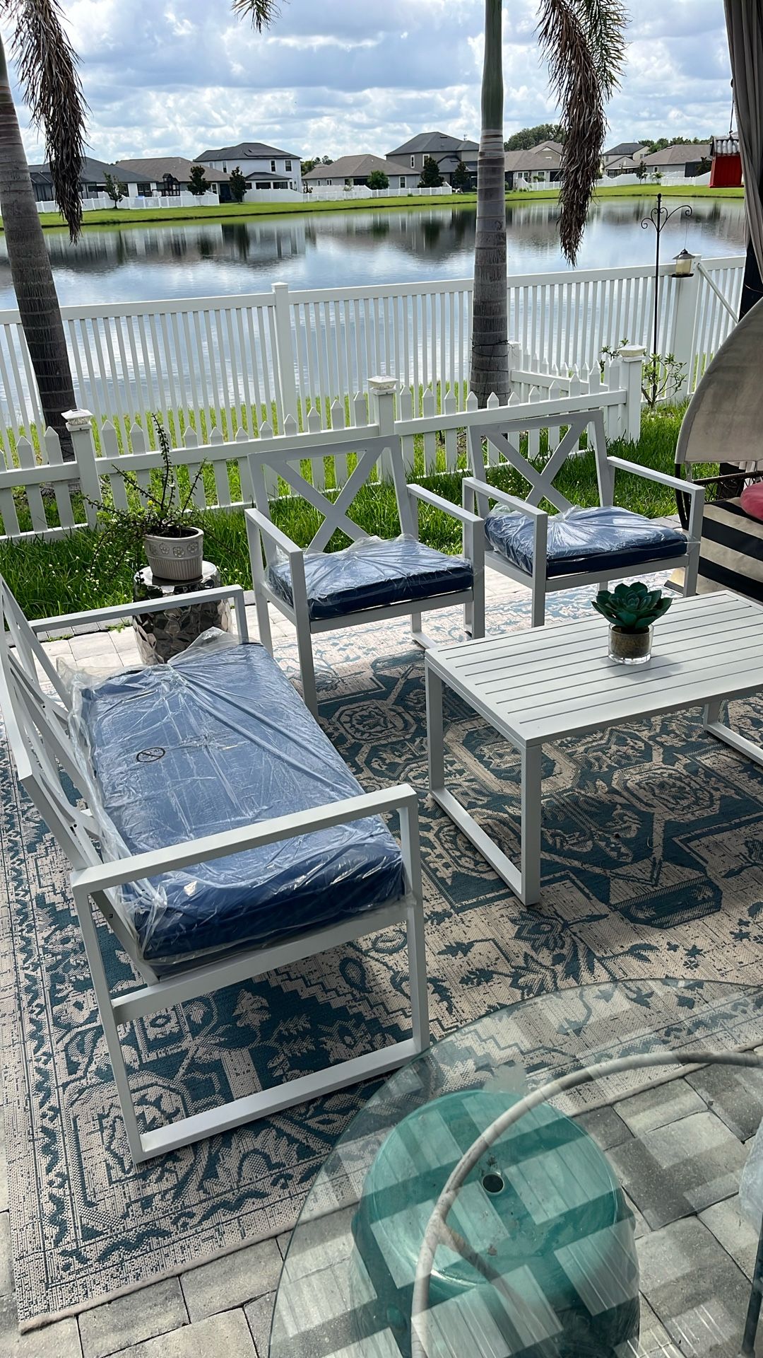 Patio Set 4 Piece